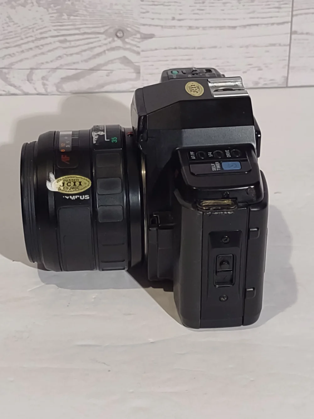 Olympus OM-77AF Black 35mm Film SLR Camera with Lens